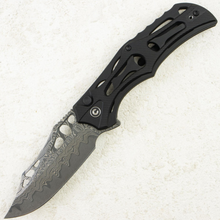 Нож CIVIVI Biophase, Damascus Steel, Aluminum Black Handle, C23083-DS1